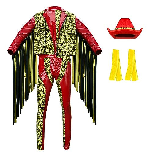 LIKUNGOU Wrestler King jelmez leopárdmintás