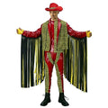 LIKUNGOU Wrestler King jelmez, leopárdmintás, L-es méret