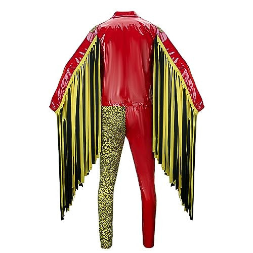 LIKUNGOU Wrestler King jelmez, leopárdmintás, L-es méret