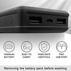 Loowoko női fűthető mellény akkumulátorral téli, USB töltés, 3 hőmérsékletfokozat