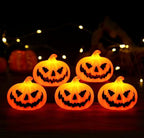 Halloween tök lámpás 3 darabos, LED világítással