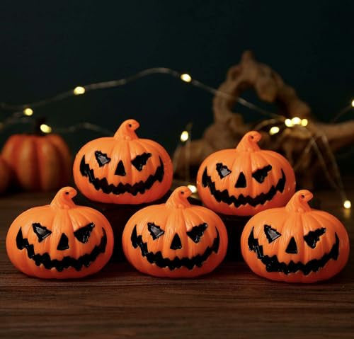 Halloween tök lámpás 3 darabos, LED világítással