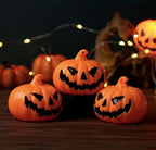 Halloween tök lámpás 3 darabos, LED világítással