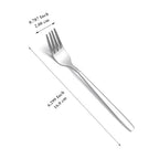 Berglander 12 darabos desszertvilla készlet rozsdamentes acél, 16,5 cm, fényes
