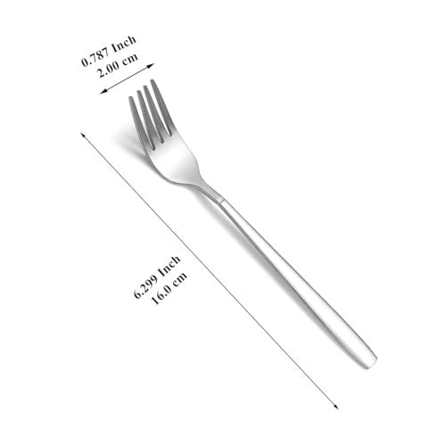 Berglander 12 darabos desszertvilla készlet rozsdamentes acél, 16,5 cm, fényes