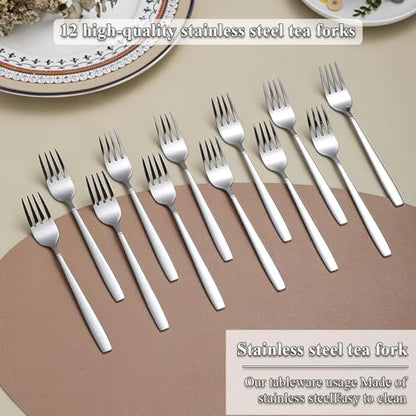 Berglander 12 darabos desszertvilla készlet rozsdamentes acél, 16,5 cm, fényes