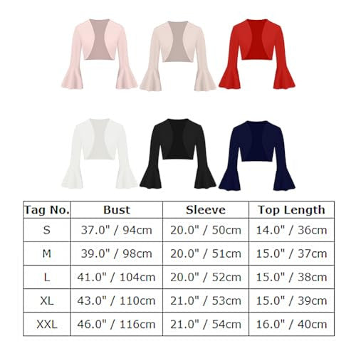 Odizli női elegáns 3/4 ujjú boleró kardigán ünnepi esküvői rövid kabát