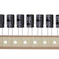 50 darabos 100V 100UF beépíthető alumínium elektrolit kondenzátor 10x17mm