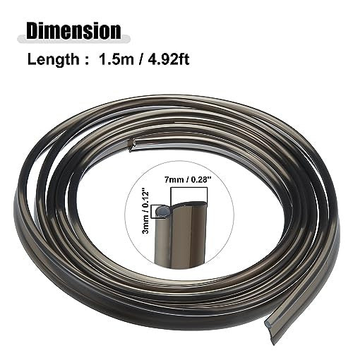 ABSOPRO 1 darab száloptikai kábel 3mm 1.5m fekete