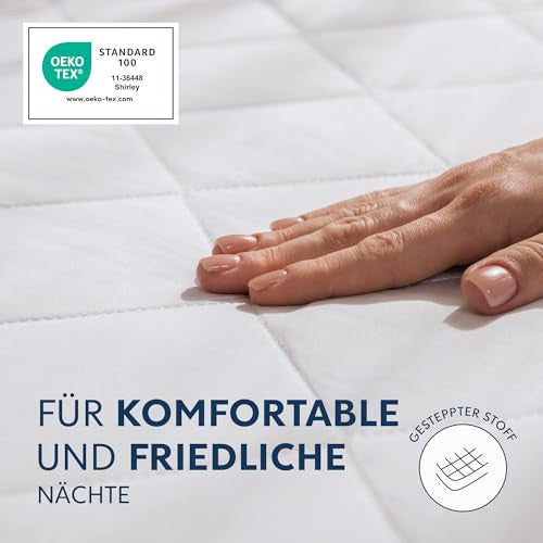 Matracvédő 90 x 190 cm steppelt – 40 cm-ig zsebes, körben gumis – matracvédő 90 x 190