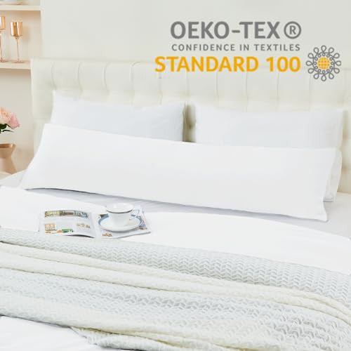 Vielit oldaltámasztó párnahuzat 40 x 145 2 darabos fehér