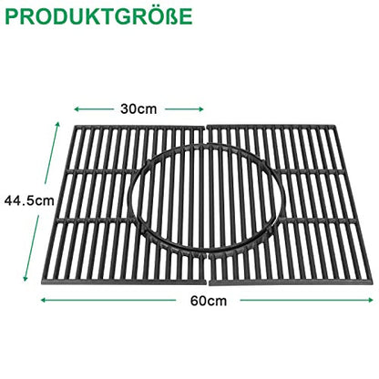 WELL GRILL 44,5 cm öntöttvas sütőrács kerek tartozékokkal, Weber Spirit I & II E/S