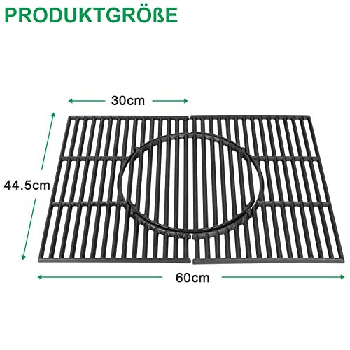 WELL GRILL 44,5 cm öntöttvas sütőrács kerek tartozékokkal, Weber Spirit I & II E/S