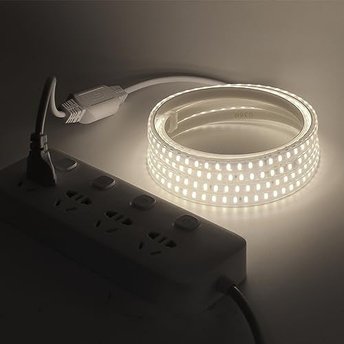 Wisada 1 méter LED szalag természetes fehér, 2835 SMD 120LED/m szuperfényes CRI?90