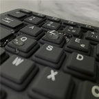 MOSHOU rugalmas szilikon billentyűzet AZERTY vízálló USB billentyűzet USB Type-C