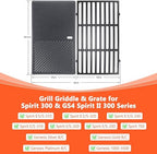 GFTIME 17.5" grillrács és sütőlap Weber Spirit I II E310 E320 E330 S310 S320 S330