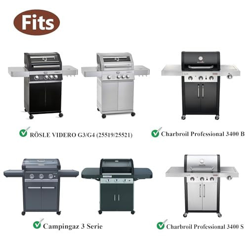 GFTIME 17.5" grillrács és sütőlap Weber Spirit I II E310 E320 E330 S310 S320 S330