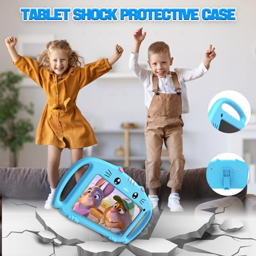 Ascrecem 7 hüvelykes gyerek tablet Android, WiFi, dupla kamera, szülői felügyelet