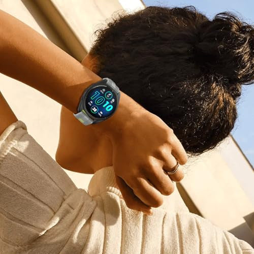 U-LIMVE szíj Garmin Forerunner 965/955/945/935, puha szilikon 22mm csere fekete