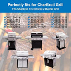 Denmay 43,2 cm infravörös sütőrács Charbroil Performance TRU Infrared 3 égős gázgrill