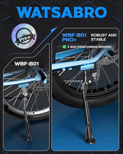 WATSABRO Pro+ kerékpártartó 24-29 hüvelyk állítható 4 lyuk, 20 mm vagy 40 mm