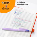 BIC 4 színű pasztell golyóstoll közepes hegy 1,00 mm vegyes színek 6 darabos