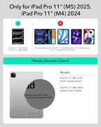 ESR iPad Pro 11 hüvelyk 2024 billentyűzet tok fehér
