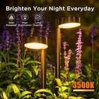 Solar Lights 8 darabos kerti napelemes lámpa 12 LED, vízálló