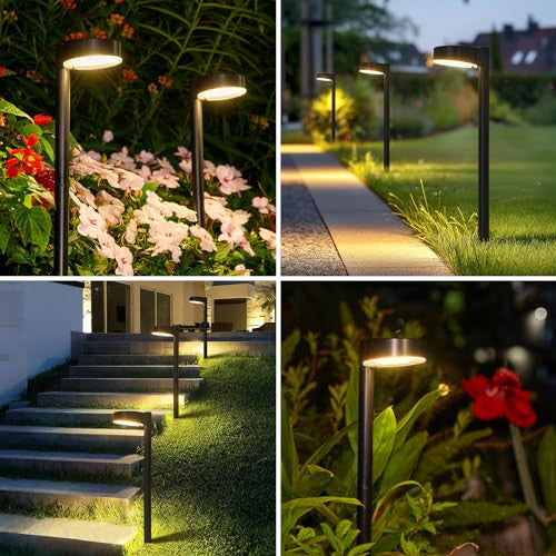 Solar Lights 8 darabos kerti napelemes lámpa 12 LED, vízálló
