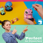 Disney Stitch saját festhető gipszfigura készlet gyerekeknek, tiniknek DIY kézműves