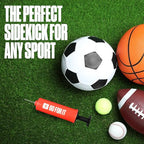 Sportbit labdapumpa 2 tű, 2 fúvóka, hosszabbítócső