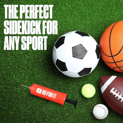 Sportbit labdapumpa 2 tű, 2 fúvóka, hosszabbítócső