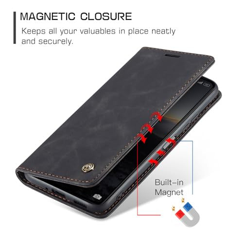 owlhold tok Xiaomi Redmi 13C / Poco C65 PU bőr, kártyatartó és pénztárca