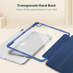 ProCase Smart tok iPad Pro 11 hüvelyk M5 2025/M4 2024 ceruzatartóval, átlátszó