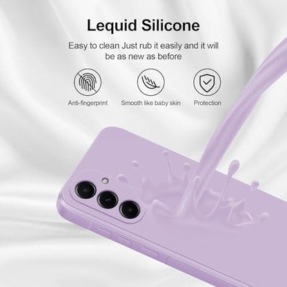 GiiYoon folyékony szilikon tok Samsung Galaxy A55-höz teljes körű védelem, karcálló