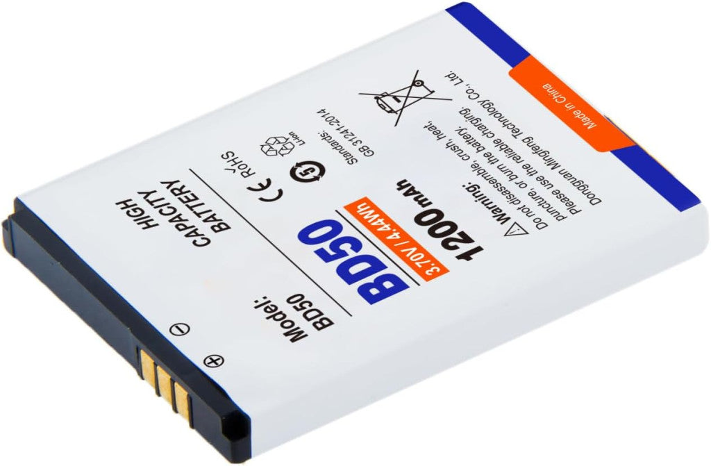 TOPGOBAT 1200 mAh akkumulátor AVM Fritz!Fon C5/C4/M2/MT-F/Motorola Moto