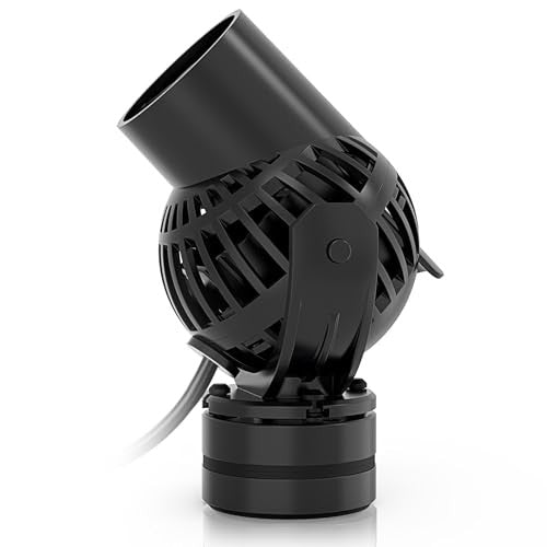 hygger 6W akváriumi hullámpumpa fekete, kerámia, 360° forgatható, 5000L/H, 230V