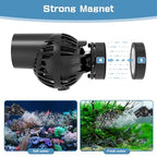 hygger 6W akváriumi hullámpumpa fekete, kerámia, 360° forgatható, 5000L/H, 230V