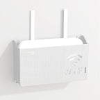 POHOVE router tároló doboz, fali tartó fehér