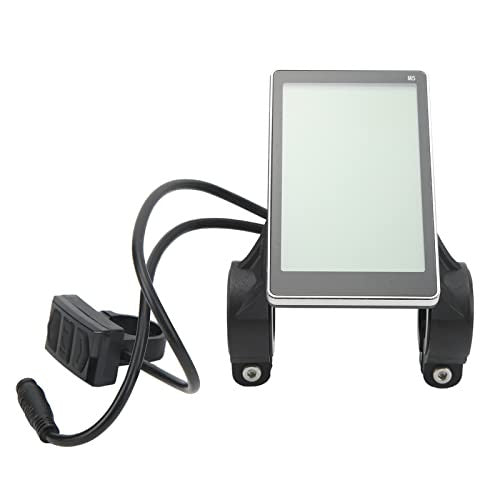 Wyświetlacz LCD EBike, vízálló vezérlőpanel LCD M5 elektromos robogóhoz 31,8 mm 22,2