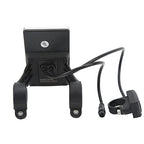 Wyświetlacz LCD EBike, vízálló vezérlőpanel LCD M5 elektromos robogóhoz 31,8 mm 22,2