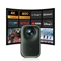 Google TV/Netflix Xming Page One intelligens projektor WiFi6 és Bluetooth 1080P