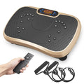 Dripex vibrációs platform, 99 szint, 5 edzésprogram, Bluetooth hangszóró, LCD