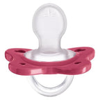 Chicco Gommotto Dual Soft szilikon cumi 16-36 hónap, kétszínű, 2 darabos, lány