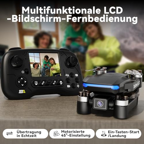 Toladrone TD31LCD drón kamerával LCD kijelző, digitális képátvitel, távirányító