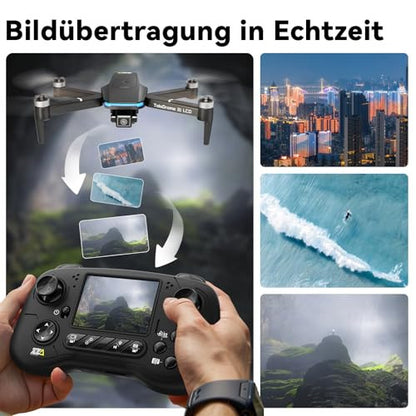 Toladrone TD31LCD drón kamerával LCD kijelző, digitális képátvitel, távirányító, kefe