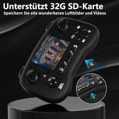 Toladrone TD31LCD drón kamerával LCD kijelző, digitális képátvitel, távirányító, kefe