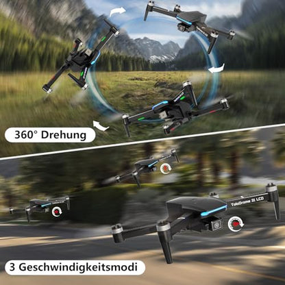 Toladrone TD31LCD drón kamerával LCD kijelző, digitális képátvitel, távirányító, kefe