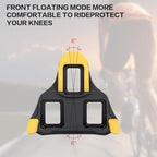 LPZMPZ kerékpár stopli pedál Shimano kompatibilis sárga