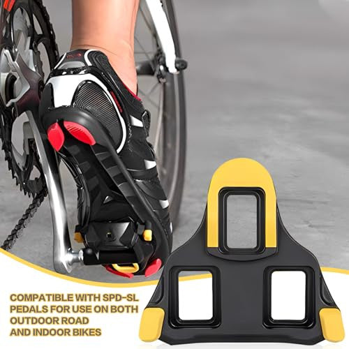 LPZMPZ kerékpár stopli pedál Shimano kompatibilis sárga